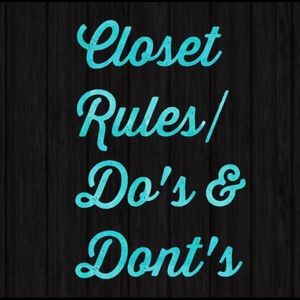 DEAR FELLOW POSHERS PLEASE READ BEFORE YOU LIKE ❤️